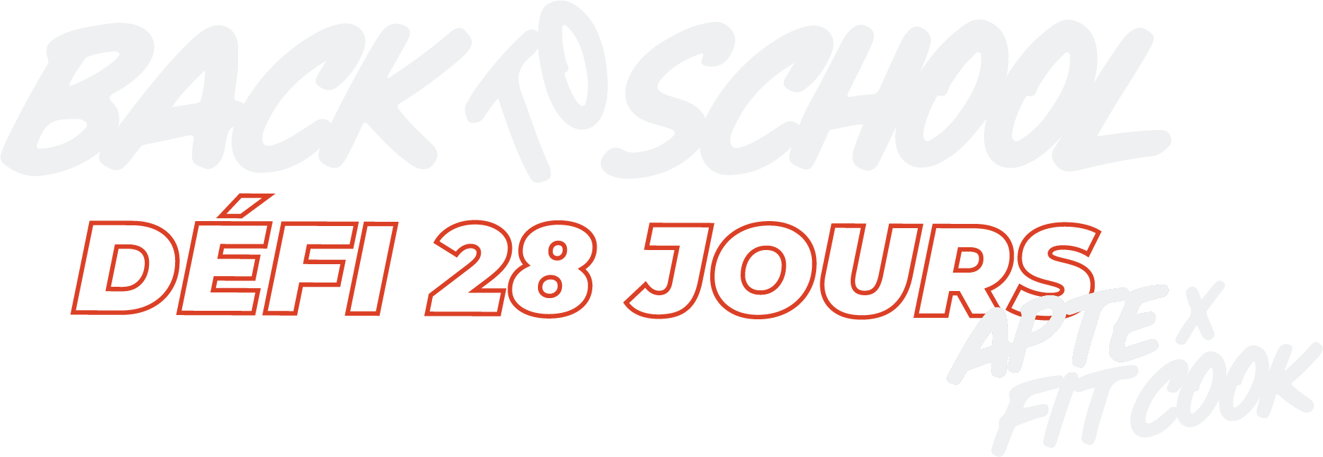 Back to School - Defi 28 jours